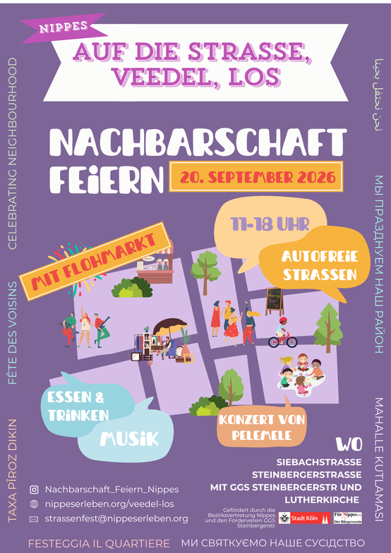 Auf die Straße, Veedel, los!